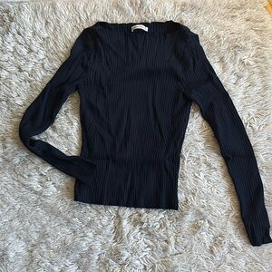 Boatneck Long-sleeve Abercrombie Top